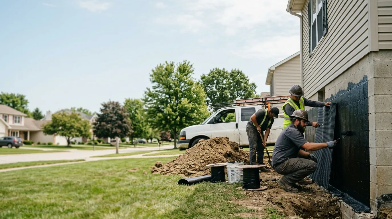 Basement Waterproofing in Woodland, IL near me